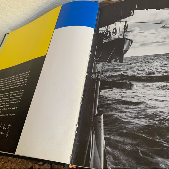 USS Coral Sea CV-43 US Navy 1956 Mediterranean Cruise Book Gibraltar Info Sheet - Picture 7 of 15